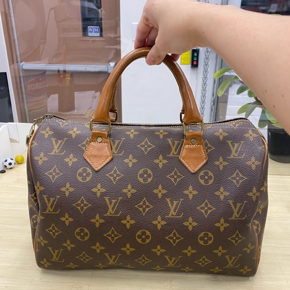 ✨SOLD ✨ULTRA RARE AUTHENTIC LOUIS VUITTON SPEEDY 30 BON VOYAGE EDT FRENCH CO✨ - Picture 5 of 13